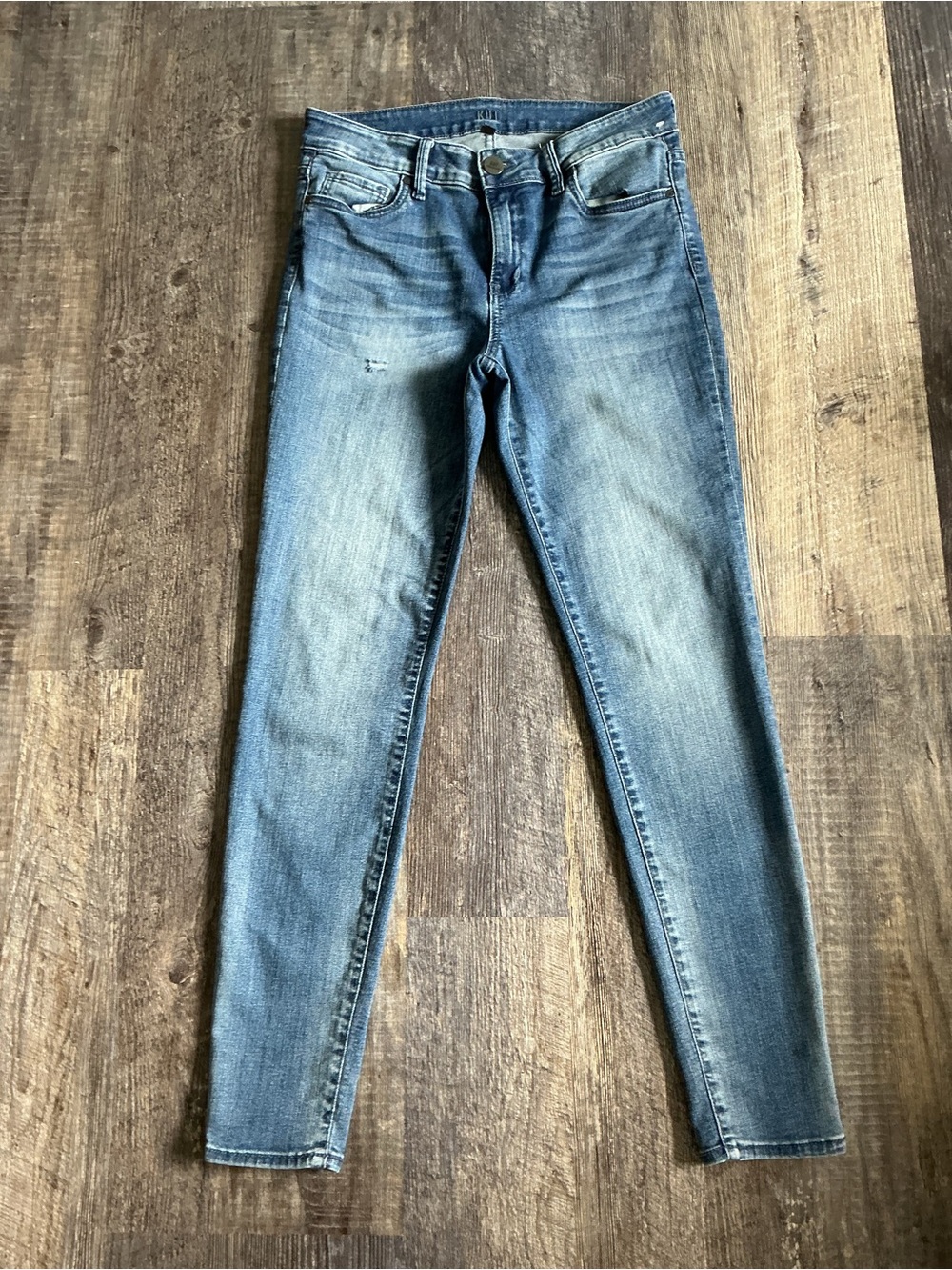 Kut from the Kloth High Rise Toothpick Skinny Jeans